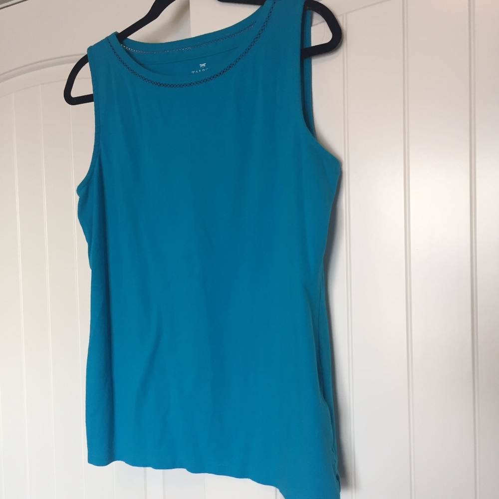 Talbots XL Teal detailed tank